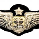 US AIR FORCE COMBAT SYSTEM OFFICER PILOT WING SILVER BULLION 3" CP BRAND US AIR FORCE COMBAT SYSTEM OFFICER PILOT WING SILVER BULLION 3" CP BRAND