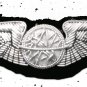 US ARMY AIR CORP WW2 NAVIGATOR SILVER & GOLD WINGS 3 INCH CP BRAND 4 COLLECTORS