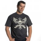 PIMP T Shirt w/ winged skull and cross