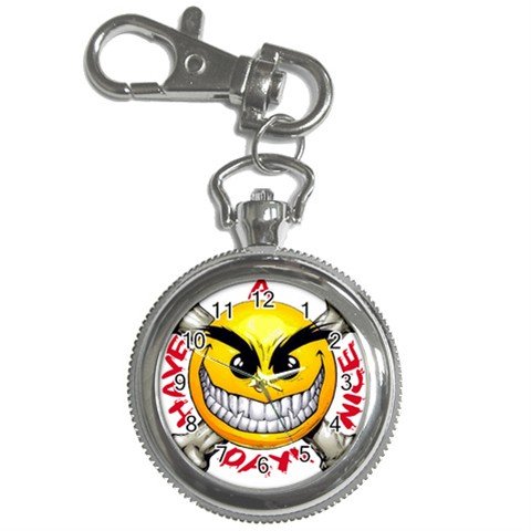 Have a Nice Day Key Chain Watch