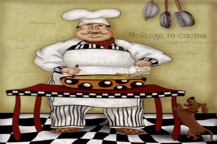 Cooking Chef Poster