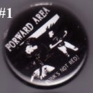 Forward Area - 'Punk's Not Red' pin