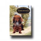 DACHSHUND House Is Not A Home FRIDGE MAGNET No 4 DOXIE