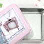 Sweet Retro Style Advertizement Pink Television For Business Cards Name Cards Little Trinkets