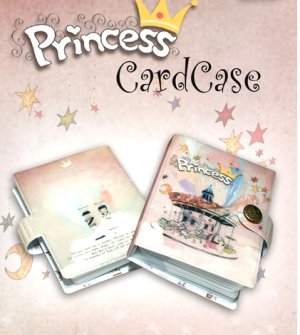 Pretty Retro Carnival Horse Merry Go Round Theme Multipurpose Name Credit Card Case Holder