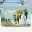 Fun Retro Style Doma Shall We Dance Name Credit Card Case Holder