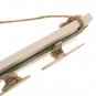 BIG Zakka Style Wooden Long Board With Heart Shaped Week Days Peg Note Memo Clipboard Holder