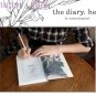 Zakka Style Soothing Cloth Cover Herb Garden Any Year Planner Diary With Matching Pencil