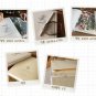 Zakka Style Soothing Cloth Cover Herb Garden Any Year Planner Diary With Matching Pencil