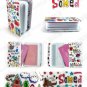 Cute Animals Ice Cream House Russian Dolls Cartoon Theme Name Credit Card Case Holder