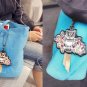 Quaint Retro Owl On A Tree Branch Design Luggage Bag Name Tag Charm