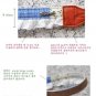 Wonderful Zakka Style Doma Blue Flowers Checks And White Lace Camera Strap