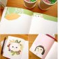Sweet Jetoy Cat Square Slim Any Year Monthly Planner Diary Notebook - Gamy