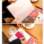 Sweet Jetoy Cat Square Slim Any Year Monthly Planner Diary Notebook - Princess