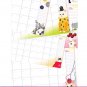 Sweet Jetoy Cat Square Slim Any Year Monthly Planner Diary Notebook - Princess