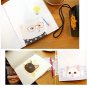 Sweet Jetoy Cat Square Slim Any Year Monthly Planner Diary Notebook - Princess