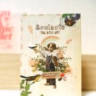 Very Cute Retro Style Doma Soulmate Any Year SMALL Planner Diary Journal