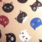 Cute Japanese Cats Cloth Fabric Artbox Pencil Case Box