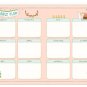 Cute Vanilla Days Carnival Circus Shops Travel Design Any Year Korea Planner Diary Journal Stickers