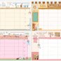 Cute Vanilla Days Carnival Circus Shops Travel Design Any Year Korea Planner Diary Journal Stickers