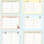 Sweetest Alice And Farm Animal Theme Any Year SMALL Planner Diary Journal