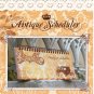 Very Quaint And Pretty Peach Victorian Floral Lace Design Weekly Planner Diary