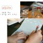 Aeroplane Tour Eiffel Travel Bookmarks Set