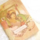 Victorian Vintage Floral Lace Any Year MONTHLY Slim Planner Diary