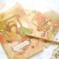 Victorian Vintage Floral Lace Any Year MONTHLY Slim Planner Diary