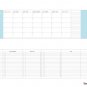 Stylish Small Pocket Any Year Monthy Planner Diary 12's