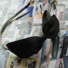 Black Triple Ribbon Bow Hairband Headband