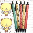 Kawaii Panda Bear Cats Artbox Recycled Paper Ballpoint Pens 5's