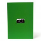 Minimalize Vintage Style Camera On Green Graphic Designer Scrapbook Notebook