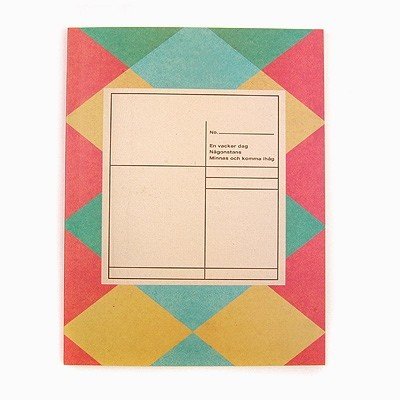 Retro Pink Green Preppy Argyle Checks Notebook Journal