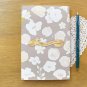 Jetoy Retro Vintage Style Cat Line Notebook Journal - Shabby Flora Rose