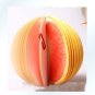 Zakka Orange Fruit Fun Memo Scrapbook Paper Note Pad