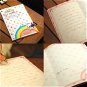 Retro Style Journey To A Rainbow Van Notebook Journal