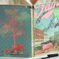 Retro Surreal Graphical Elephant In A Shopping Mall Illustrations Notebook Journal