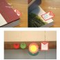 Colorful Flowers Apples Fruit Sticky Post It Note Pad
