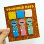 Retro Spaceman Robot Sticky Scrapbook Paper Note Pad