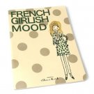 Shinzi Katoh French Girl Polka Dots Cat Medium Notebook Journal