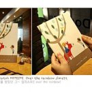 Shinzi Katoh Rainbow Forest Tree Children Medium Size Notebook