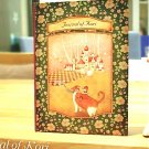 Sweet Ruca Little Girl Cat Animals Illustration Story Style Notebook Journal