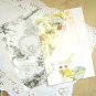 Vintage Style Shabby Chic Romantic Flowers Letter Set Letterset