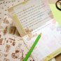 Vintage Retro Style Bear Toys Letter Set Letterset
