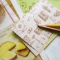 Vintage Retro Style Bear Toys Letter Set Letterset