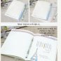 Zakka Blue Country Lace Scrapbook Notebook Journal With Folder