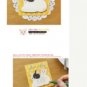 Jetoy Black White Kitten Cat Animal Sticky Scrapbook Paper Note Pad