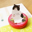 Jetoy Retro Black White Kitten Cat Animal Sticky Scrapbook Paper Note Pad