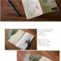 Retro Postal Airmail Stamp Stickers Travel Notebook Journal